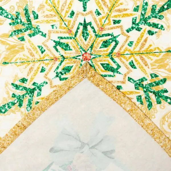 Набор столовый Этель "Golden Christmas" скатерть 150*180 +/-3см с ГМВО, салф.40х40см - 8шт,