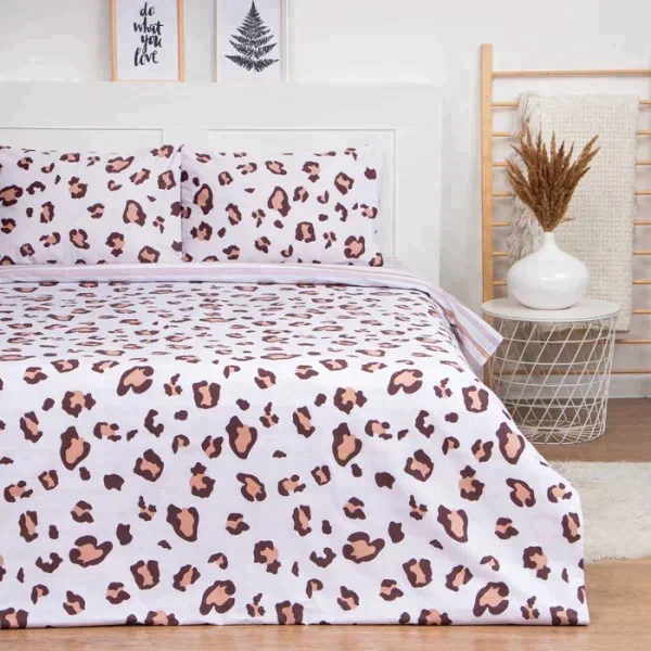 Постельное бельё LoveLife Евро «Леопард» 200х217см, 225х240см, 50х70см-2шт