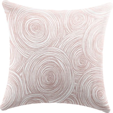Подушка квадратная Cortin «Бежевые круги»