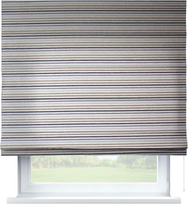 Римская штора «Кортин» для проёма, ткань «Горизонт Вечер»