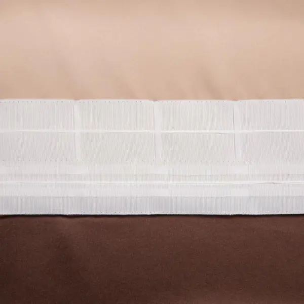 Штора портьерная «Этель» 130×300 см, двусторонний блэкаут, цвет Шоколад, пл. 240 г/м², 100% п/э