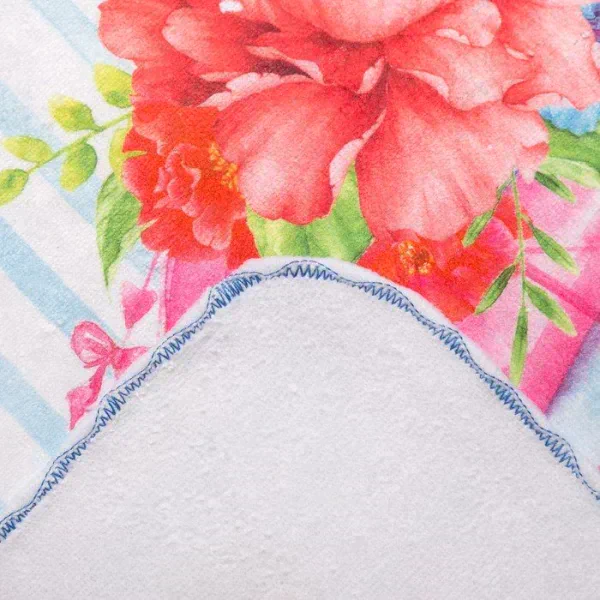 Полотенце микрофибра "Доляна" Счастье ждет тебя, 30х30 см, п/э 200 гр/м2