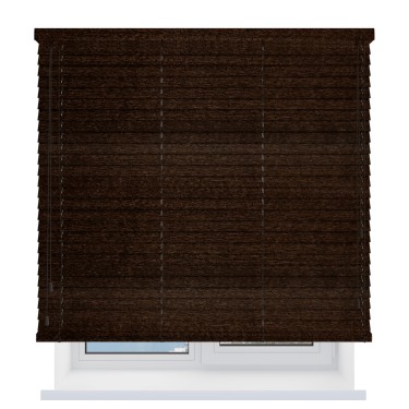 Деревянные жалюзи 50 мм. орех