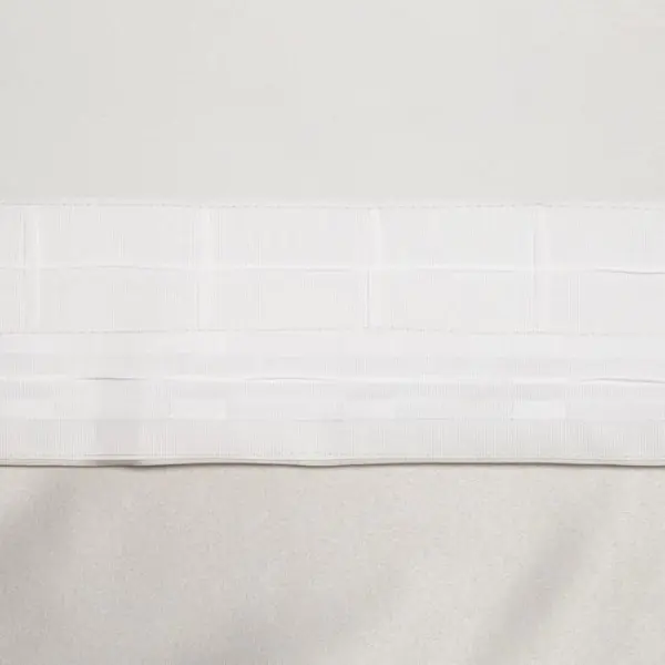 Штора портьерная «Этель» 130×300 см, двусторонний блэкаут, цвет Серебряный, пл. 240 г/м², 100% п/э