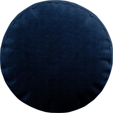 Подушка круглая Cortin софт синий