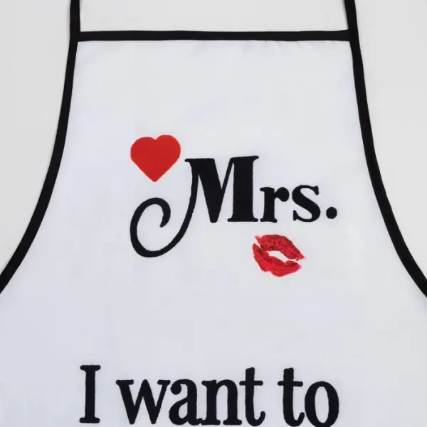 Фартук Доляна Mrs. 70х80см, 100%пэ