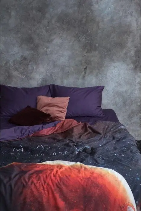 Постельное бельё "Этель" 1.5 сп Red planet 143*215см, 160*240 см, 50*70 см - 2 шт