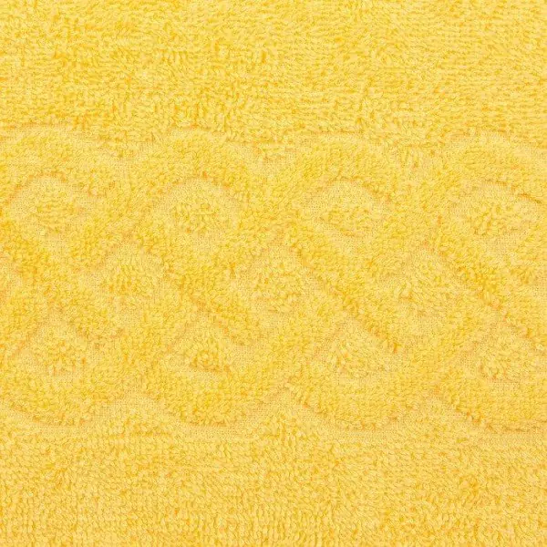 Полотенце махровое «Plait» цвет жёлтый, 30х70