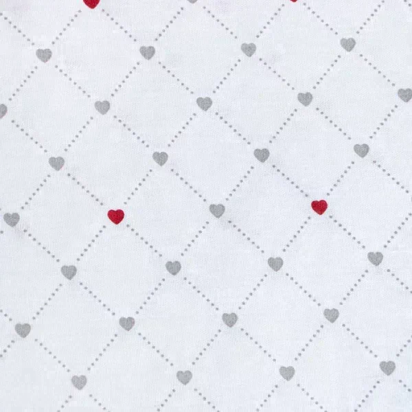Постельное бельё Этель дуэт "Love" 143*215см-2шт,220*240см,70*70см-2шт, 100% хлопок, бязь, 125 г/м2