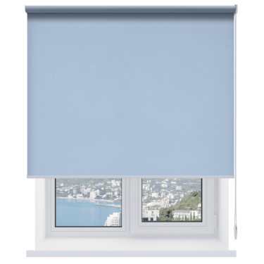 Рулонная штора Натали ВО 6543 голубой