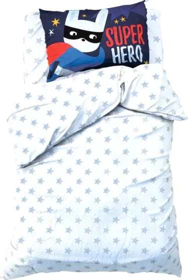 Постельное белье "Этель" 1.5 сп Super rabbit 143*215 см, 150*214 см, 50*70 см -1 шт,100% хл, бязь