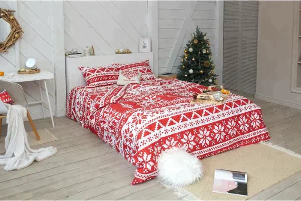 Постельное белье LoveLife евро Christmas ornament 200*217см,240*225см,50*70см-2шт