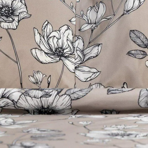 Постельное бельё Этель 1,5 сп Magnolia, пододеяльник 143х215 см, наволочки 50х70 см 2 шт, 100% хл,перкаль