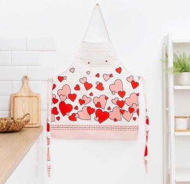 Фартук "Этель" Cat's love 60х65см, 100% хл, саржа 190 г/м2