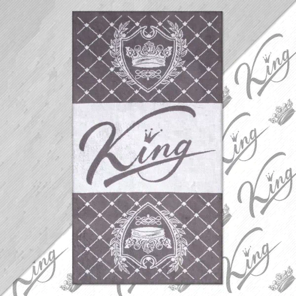 Полотенце махровое Этель "King" 70х130 см, 100% хлопок, 420гр/м2