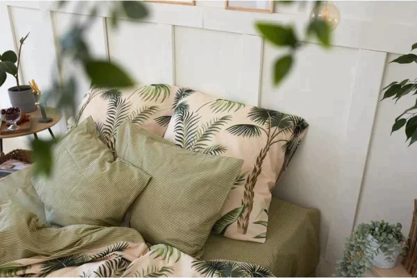 Постельное белье Этель 1.5 сп Tropics 143*215 см, 150*214 см, 70*70 см