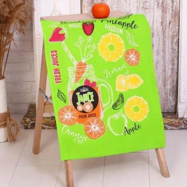 Полотенце  45х60 см, Фреш (рис.1), вафля, 160 гр/м2, хлопок 100%