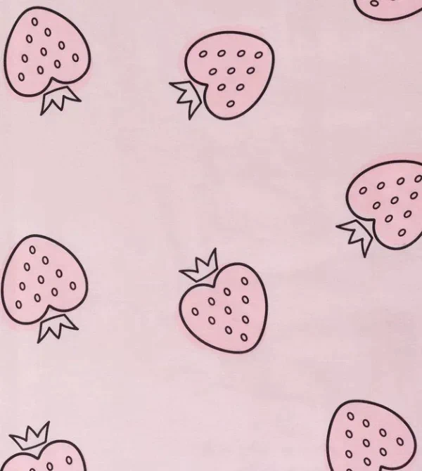 Постельное бельё «Этель» 1.5 сп Pink strawberry 143*215 см, 150*214 см, 70*70 см - 2 шт