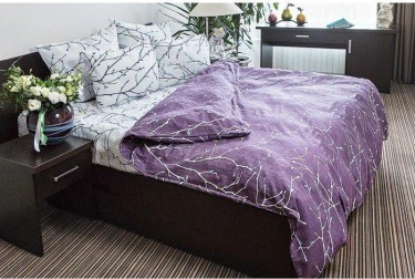 Постельное бельё Ночь Нежна 2сп «Верба», 175х215, 180х220, 70х70см 2шт, поплин