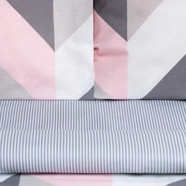 Постельное бельё Этель 1.5 сп Pink illusion 143х215 см, 150х214 см, 70х70 см - 2 шт, бязь 125 г/м2
