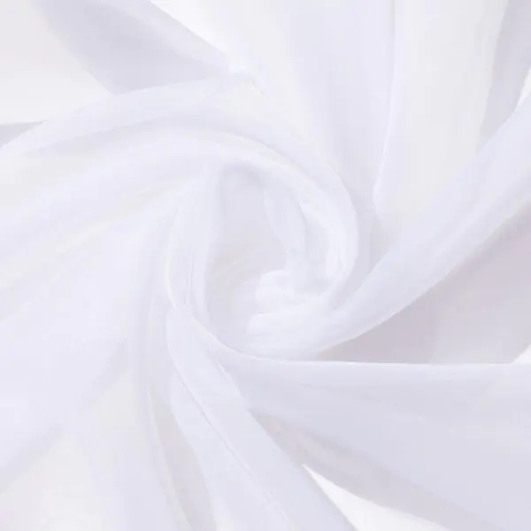 Тюль «Этель» 140×250 см, цвет белый, вуаль, 100% п/э