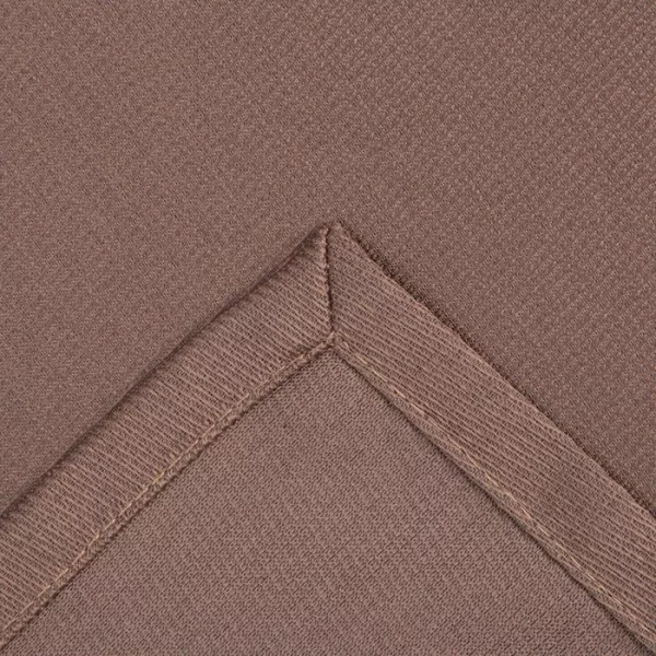 Скатерть Этель Cozy 150*220 +/-3см, цв.кофейный, пл. 192 г/м2, хл с ВГМО