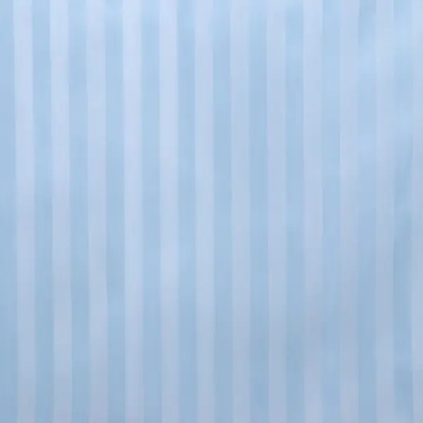 Штора для ванной комнаты Доляна «Полоска», 180×180 см, полиэстер, цвет голубой