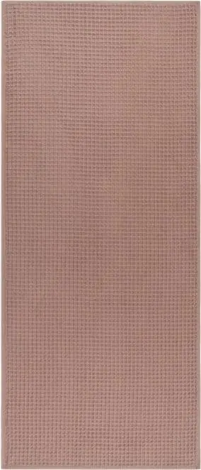 Полотенце вафельное банное Этель "Boho" 67*140 см, цв. мокко, 100% хл, 290 гр/м2